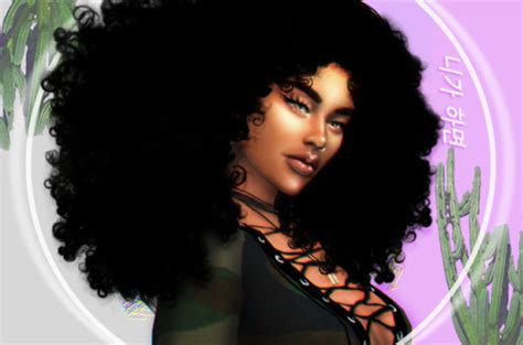 Famous Concept Curly Black Girl Hair Sims Cc 34188 | Hot Sex Picture