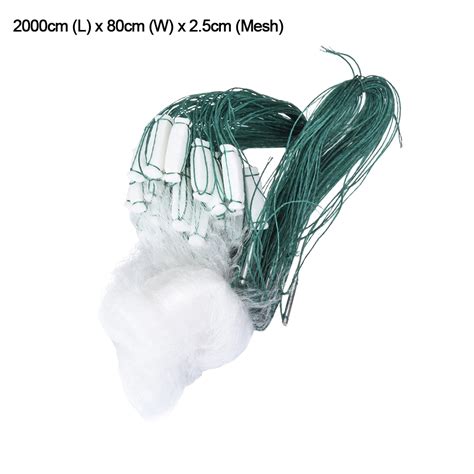 8 20M Nylon Single Layer Monofilament Visnet Visse Grandado