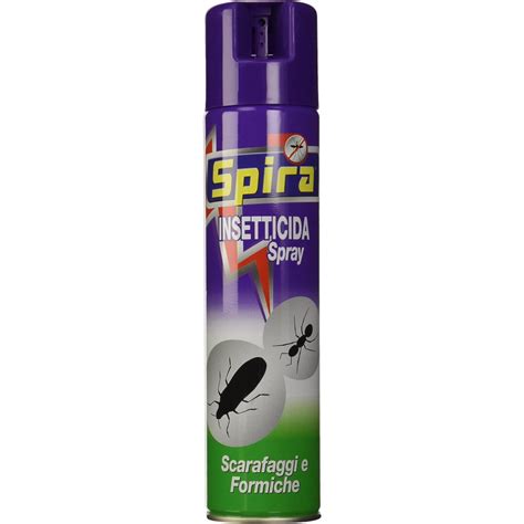 SPIRA INSETTICIDA SPRAY CONTRO SCARAFAGGI E FORMICHE 400 ML