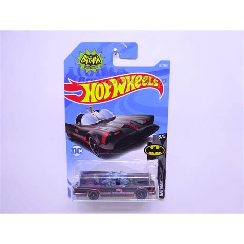 Hitam Hot Wheels Broken Packaging Tv Series Batmobile Black Dc Shopee Malaysia