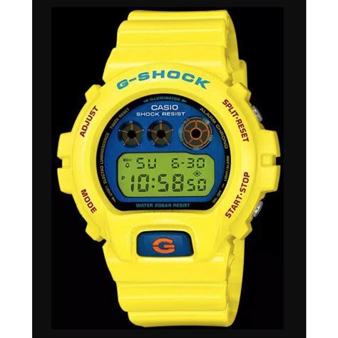 Dw6900 Pl9 G Shock Rossi Dw 6900 Yellow Jam Tangan Lelaki Men Watch Jam G Shock Dw6900 Kuning