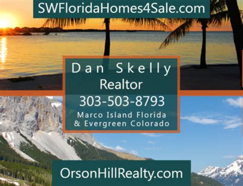 Real Estate Agents Marco Island Florida Dan Skelly Orson Hill Realty