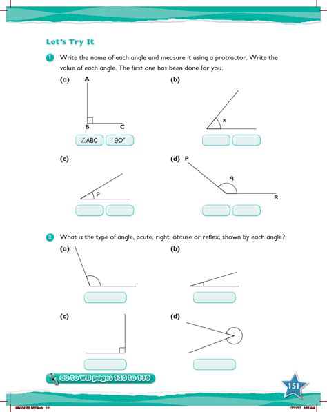 Max Maths Year Try It Estimating And Measuring Angles Maths Year