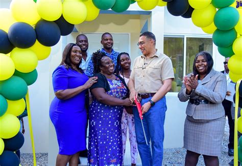 Providing Housing Solutions Helps To Boost Productivity Pm Jamaica