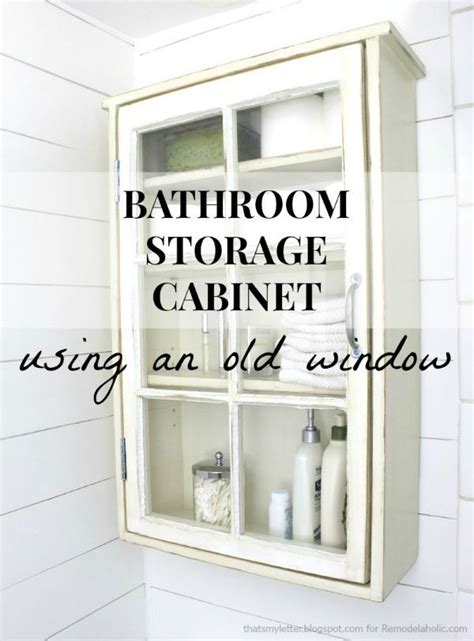 DIY Bathroom Storage Cabinet Everything Bathroom