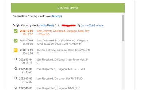 Driving Licence Delivery Tracking Online Without Consignment Number