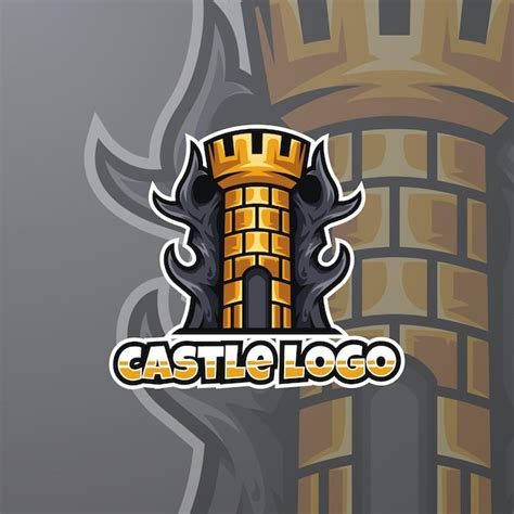 Premium Vector Castle Logo Template