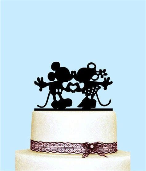 Mickey And Minnie Wedding Cake Topper Jenniemarieweddings