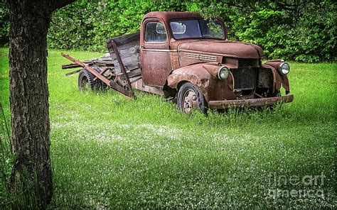 Old Farm Truck Photograph By Edward Fielding Pixels