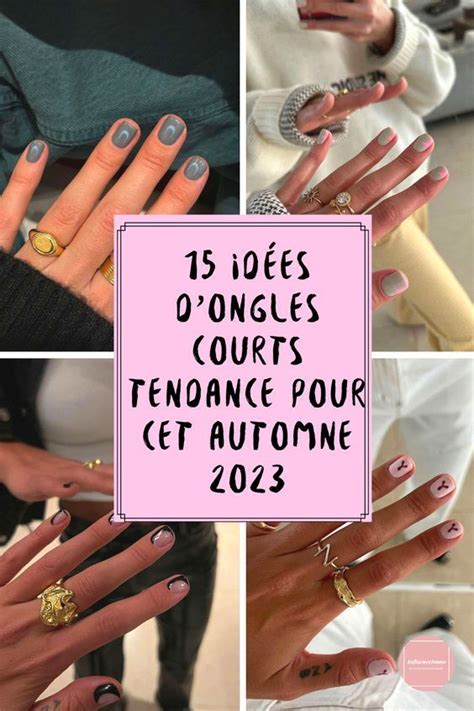 Nous avons compilé 15 idées de manucure pour les ongles courts qui