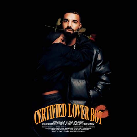 Drake Certified Lover Boy Album Cover Art Hiphop Rap Ovo Album Cover