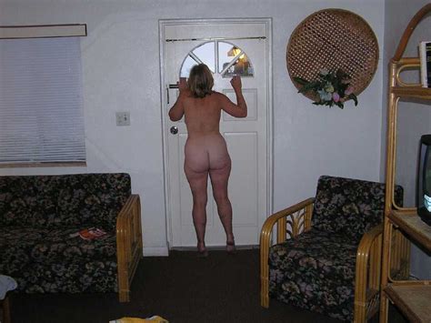 At The Door Naked
