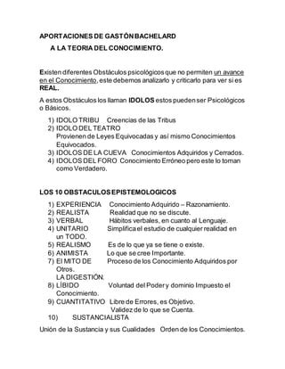 Teor As Del Conocimiento Pdf