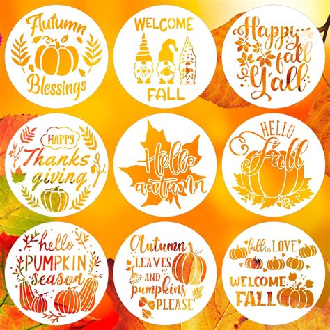 Happy Thanksgiving Stencils