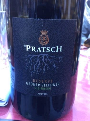 Pratsch Reserve Gr Ner Veltliner Vivino Us