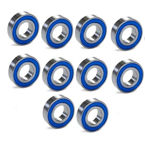 10 Packs 6200 2RS C3 Premium Ball Bearing 10mm X 30mm X 9mm Walmart