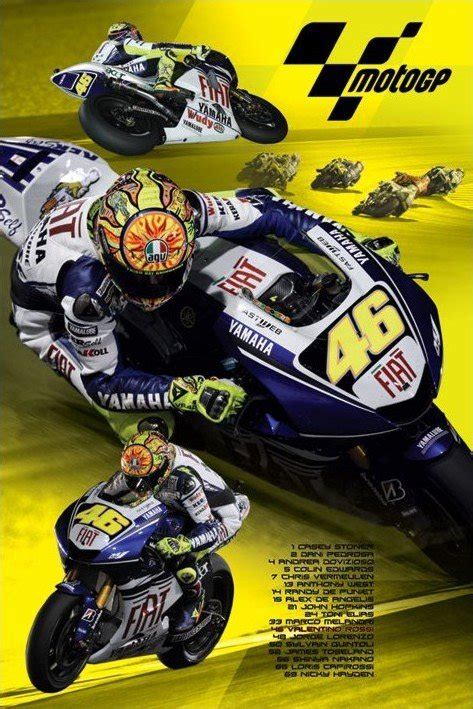 Moto Gp Valentino Rossi Poster Plakat Kaufen Bei Europosters