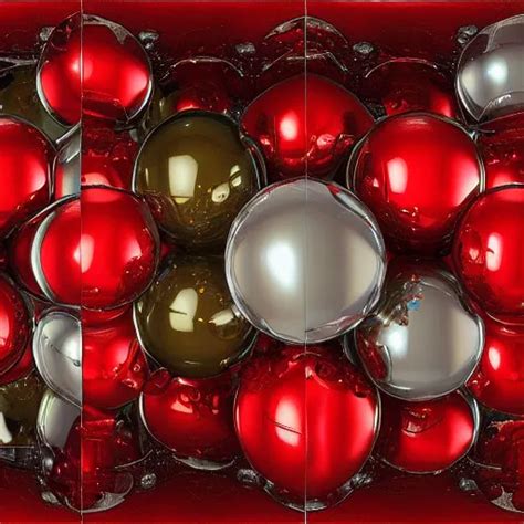 Chrome Spheres On A Red Cube By Gustav Dore Stable Diffusion OpenArt