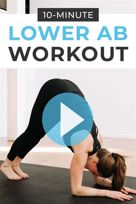 10 Minute Lower Ab Workout Nourish Move Love