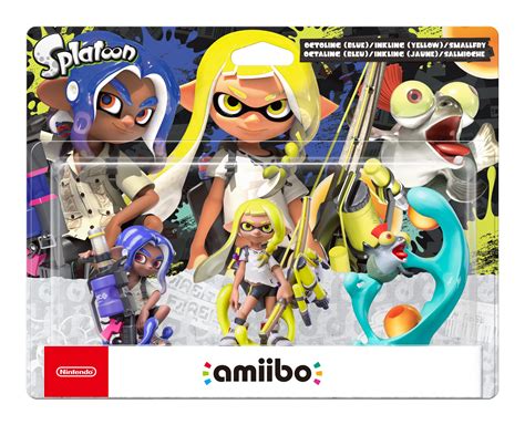 Amiibo Splatoon 3 3 In 1 Pack