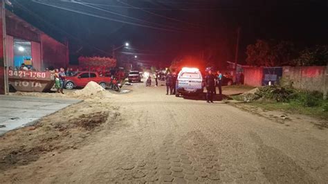 Na Frente Do Pai Homem Executado A Tiros Na Rua Aracaj Em Ji