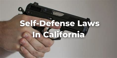 The Dos And Don Ts What Is Legal To Carry For Self Defense In California