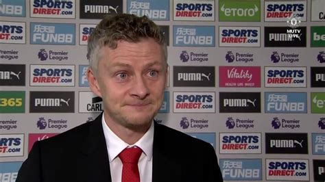 Ole Gunnar Solskjaer Pre Match Interview Ahead Of Newcastle V United