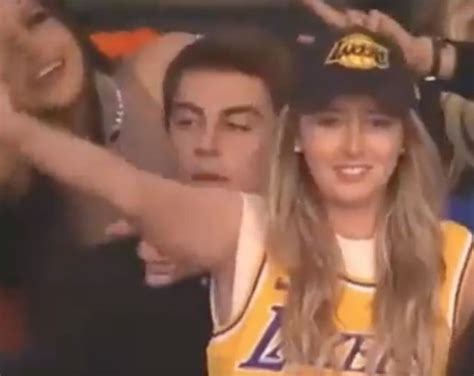 Lakers Girl Caught Giving Oral Sex Hand Gesture On Jumbotron During