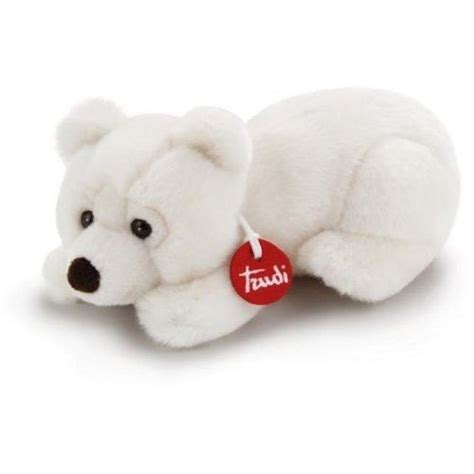 Peluche Trudi Ours Polaire Placido Couch Blanc Int Rieur