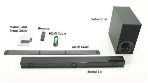 Sony Soundbar Instructions - Best Sound Bar