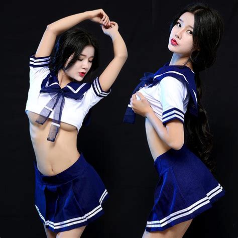 Bộ Đồ Cosplay Nữ Sinh Sexy Gợi Cảm