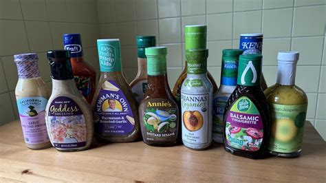 14 Bottled Salad Dressings Ranked Worst To Best