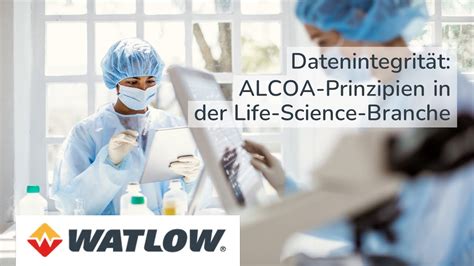 Verwalten der Datenintegrität mit den ALCOA Prinzipien YouTube