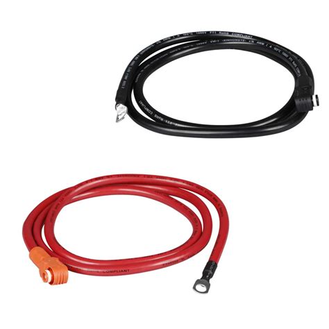 Sunsynk Long Cable Set For Battery To Inverter Synkip65 Longcablcefr Cef