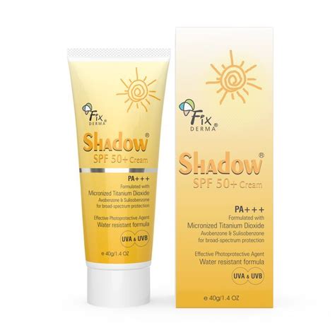 Fixderma Shadow Sunscreen Spf Cream For Dry Skin Pa Protection