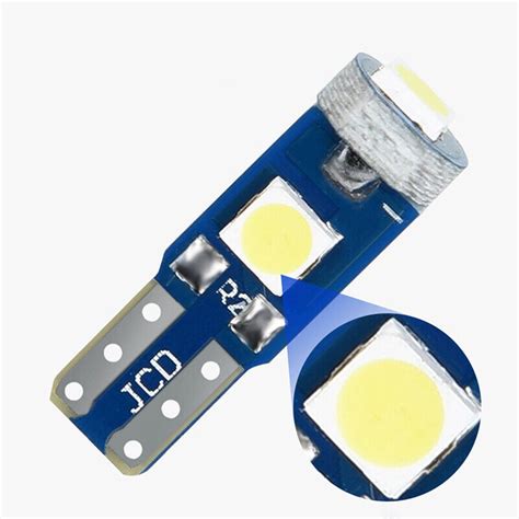 Pcs T Led Bulb Car Instrument White Led Lights Dashboard