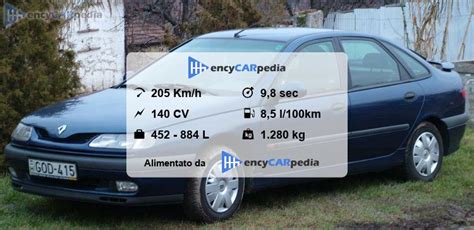 Renault Laguna Rxe V Scheda Tecnica Prestazioni