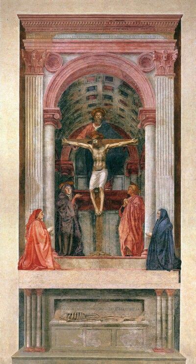 Masaccio The Trinity 1425 28 Italian Renaissance Art Renaissance