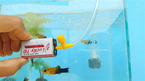 Air Pump Fish Tank Oxygen Aquarium Home Diy The Creator Pumps