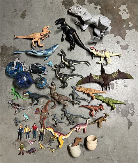 Jurassic Park World Dinosaur Action Figure Toy Mixed Lot Ebay