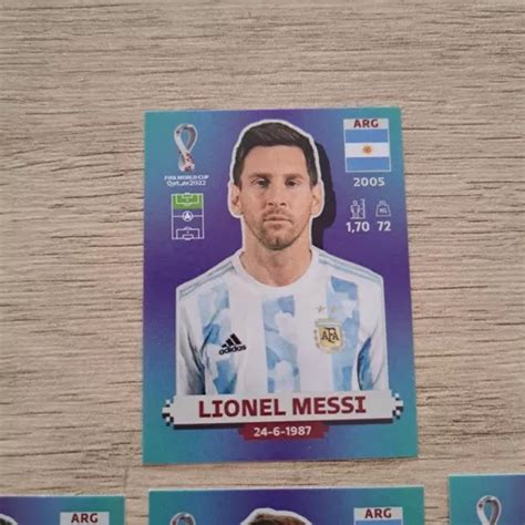 Figuritas Panini Selección Argentina Qatar 2022 Importadas 14 890