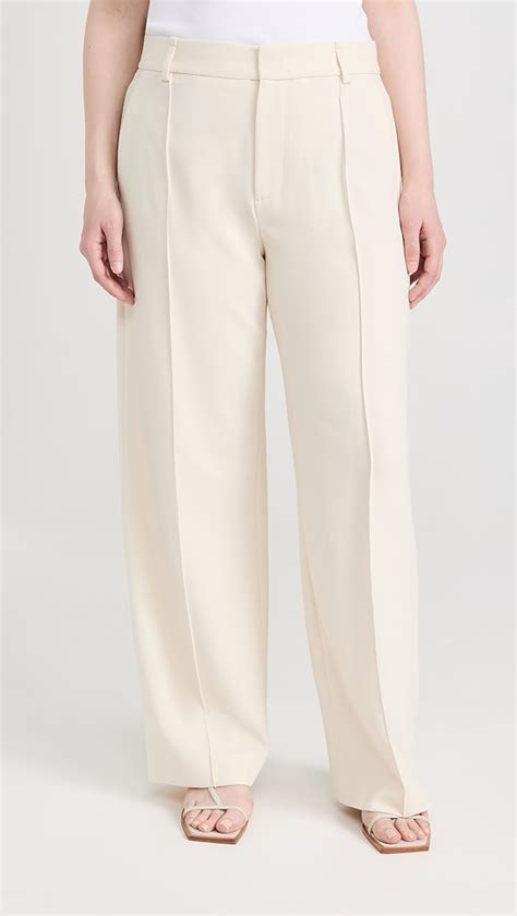 Vince Pintuck Wide Leg Pants Shopbop