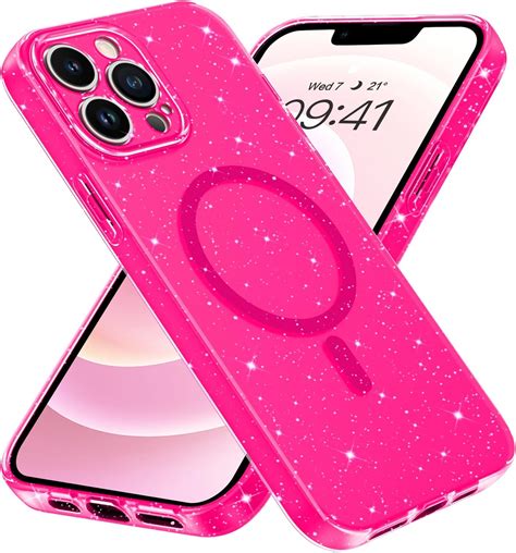 Telaso Iphone 13 Pro Max Case Iphone 13 Pro Max Glitter Bling Case Compatible With