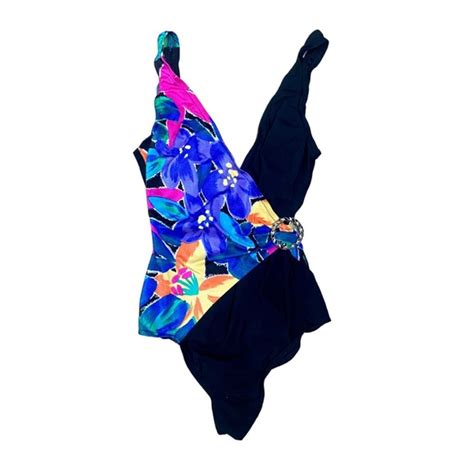 Robby Len Swim Vintage 8s Deadstock Robby Len Rainbow One Piece