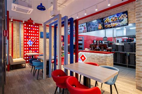 Domino's Pizza Restaurant Interior Design | Maria Green – Interior Designer