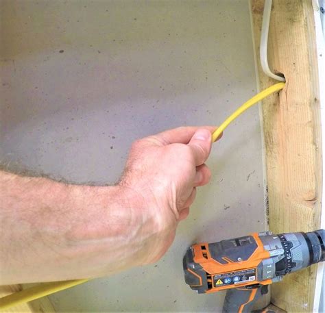 How To Run Electrical Wire Through Finished Walls Electrical Wiring