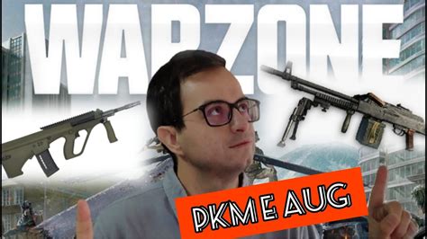 CoD Warzone PKM e AUG uma dupla imbatível YouTube