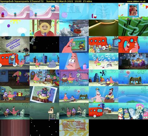 Spongebob Squarepants Channel 5 HD 2022 03 20 1000