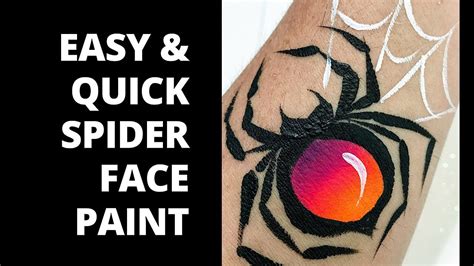 Halloween Spider Face Paint: Transform into a Creepy Crawly with These ...