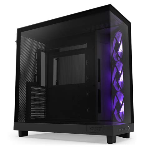 Buy NZXT H6 Flow RGB Edition ATX Mid Tower Case Black CC H61FB R1